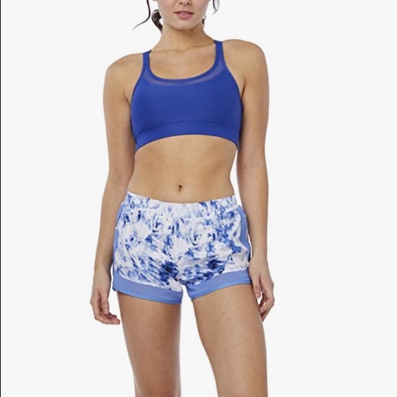 💙JUICY COUTURE WOMENS RUN SHORT-ULTRAMARINE COMBO - Picture 3 of 14